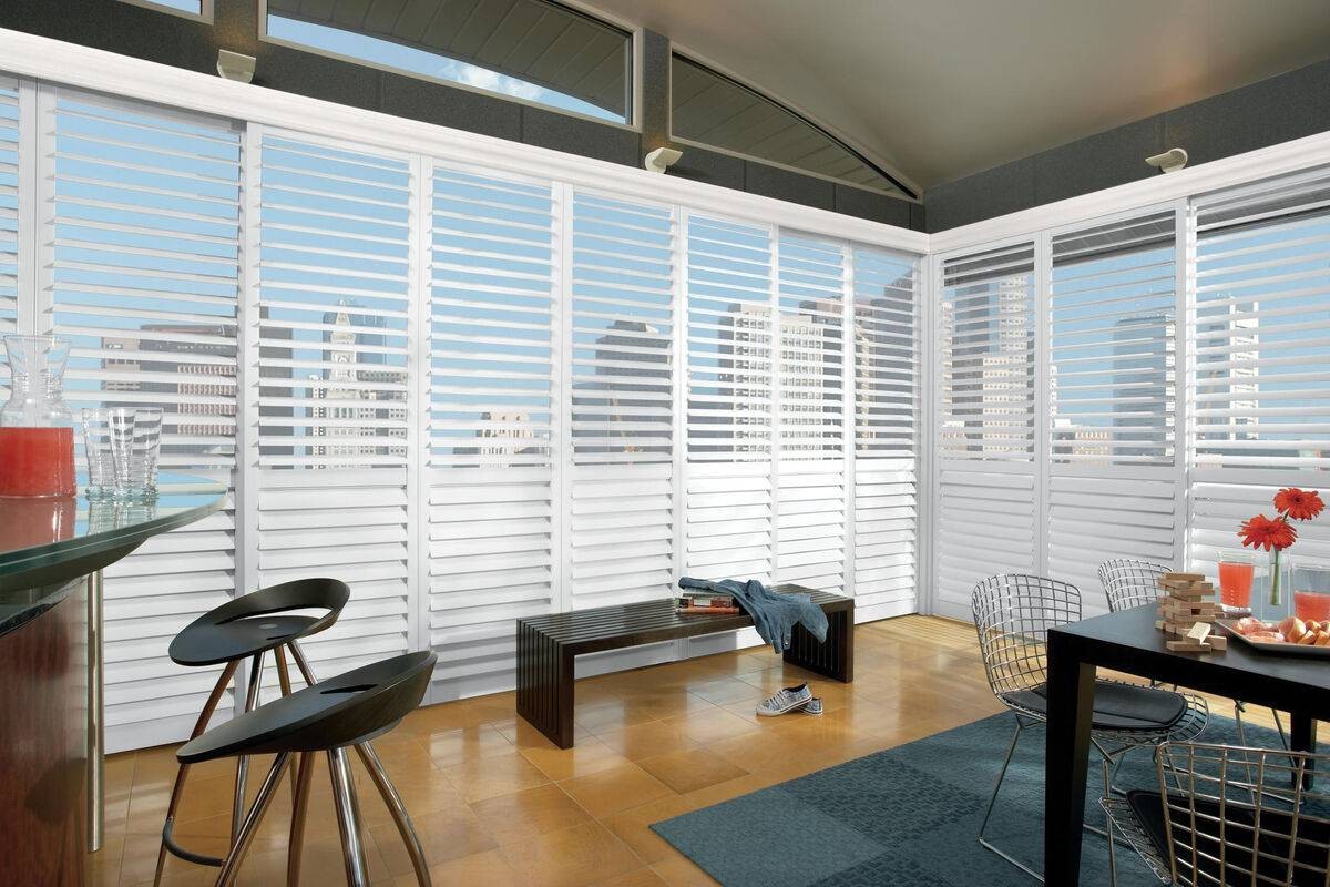 Hunter Douglas NewStyle® Composite Shutters near Sacramento, California (CA)